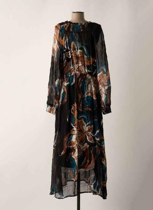 Robe longue noir CREAM pour femme