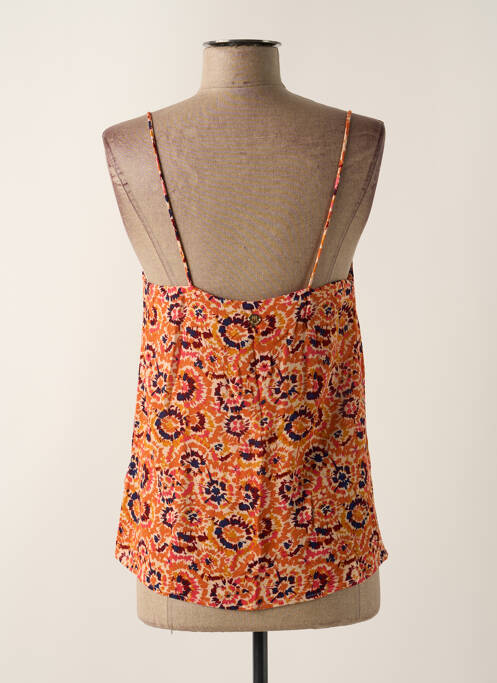 Top orange LOLA ESPELETA pour femme
