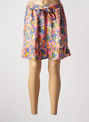 Jupe courte taille haute rose LA PETITE ETOILE femme