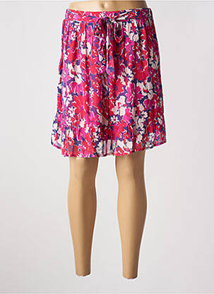 Jupe courte taille haute rose LA PETITE ETOILE femme