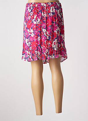 Jupe courte taille haute rose LA PETITE ETOILE femme