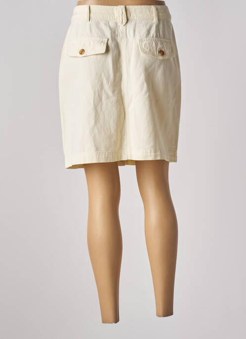 Jupe courte beige LOLA ESPELETA pour femme