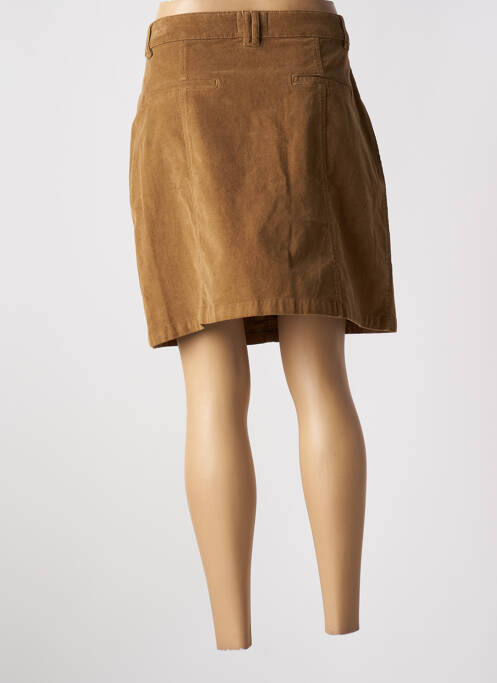 Jupe courte marron LOLA ESPELETA pour femme