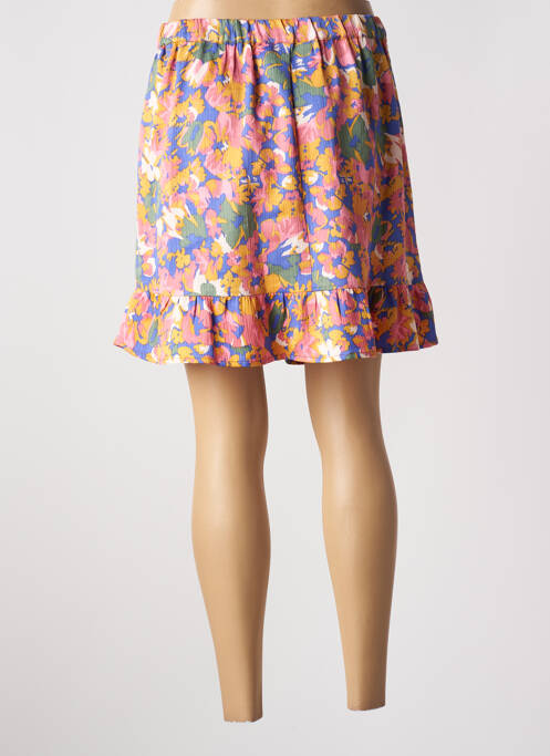 Jupe courte rose LA PETITE ETOILE pour femme