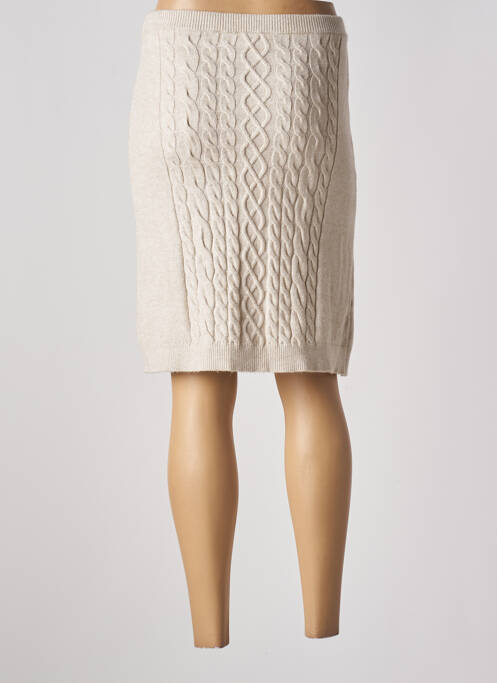 Jupe mi-longue beige CREAM pour femme
