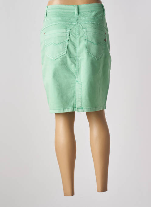 Jupe mi-longue vert CREAM pour femme