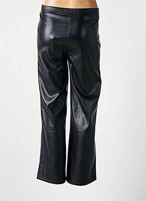 Pantalon droit taille élastique taille normale noir CREAM femme