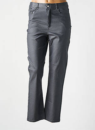 Pantalon droit gris B.YOUNG pour femme