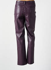 Pantalon droit violet B.YOUNG pour femme seconde vue