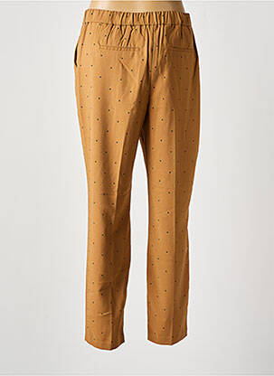 Pantalon droit taille élastique taille normale marron VERO MODA femme