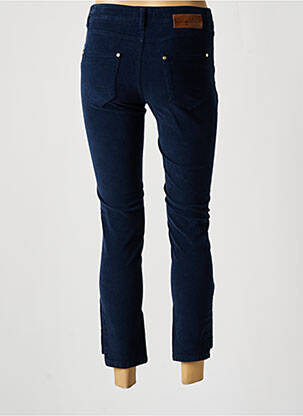 Pantalon 7/8 stretch taille normale bleu LOLA ESPELETA femme