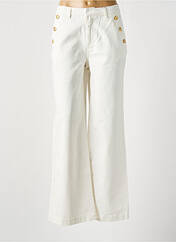 Jeans coupe large blanc VERO MODA pour femme seconde vue