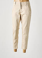 Pantalon 7/8 beige CREAM pour femme seconde vue