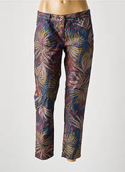 Pantalon 7/8 bleu PAKO LITTO pour femme seconde vue