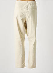 Pantalon chino beige VERO MODA pour femme seconde vue