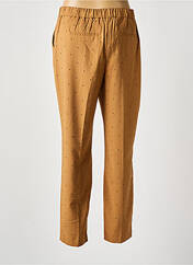 Pantalon droit marron VERO MODA pour femme seconde vue