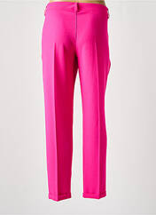 Pantalon droit rose PAKO LITTO pour femme seconde vue