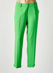 Pantalon droit vert PAKO LITTO pour femme seconde vue