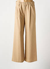 Pantalon large beige PAKO LITTO pour femme seconde vue