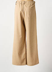 Pantalon large beige PAKO LITTO pour femme seconde vue