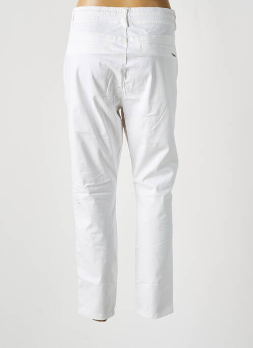 Pantalon 7/8 blanc CREAM pour femme