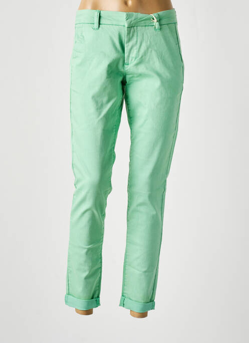 Pantalon chino vert CREAM pour femme