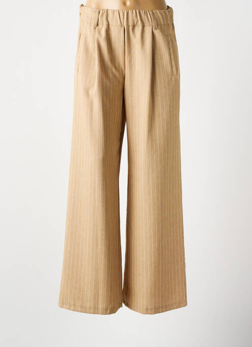 Pantalon large beige PAKO LITTO pour femme