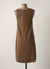 Robe mi-longue marron AGATHE & LOUISE pour femme seconde vue