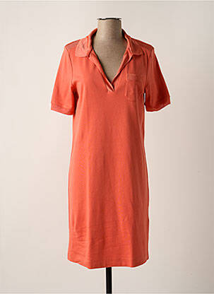 Robe mi-longue orange CONCEPT K pour femme