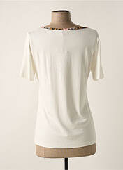 T-shirt beige TELMAIL pour femme seconde vue