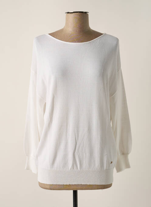 Pull blanc YES.ZEE pour femme