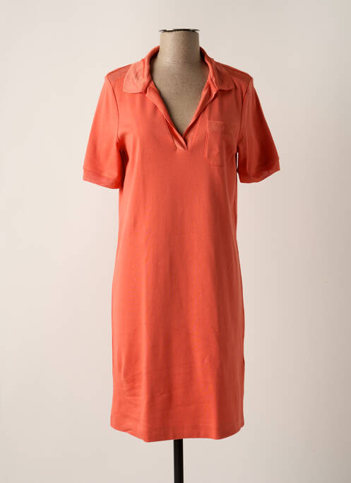 Robe mi-longue orange CONCEPT K pour femme