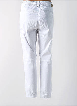 Pantalon chino tissage popeline taille normale blanc YES.ZEE femme
