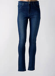 Jeans skinny taille haute taille haute bleu VIRTUE femme