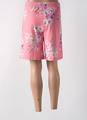 Bermuda taille élastique taille normale rose HAJO femme