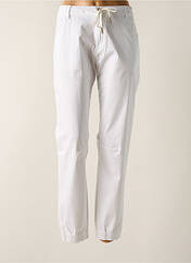 Pantalon chino blanc YES.ZEE pour femme seconde vue