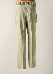 Pantalon droit vert MORGAN pour femme seconde vue