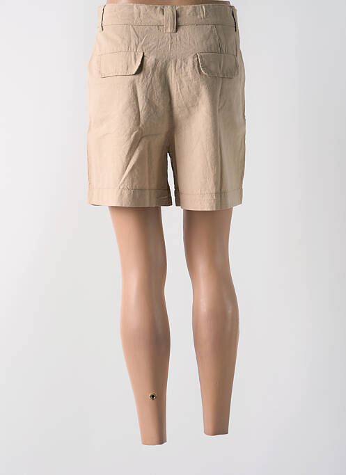 Bermuda beige YES.ZEE pour femme