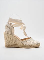 Espadrilles beige SAN MARINA pour femme seconde vue