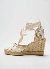 Espadrilles beige SAN MARINA pour femme seconde vue