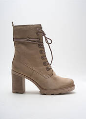 Bottines/Boots beige MARCO TOZZI pour femme seconde vue