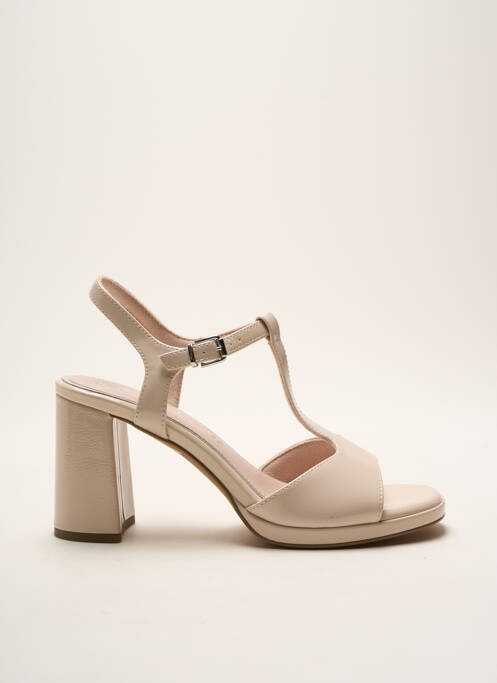 Sandales/Nu pieds beige MARCO TOZZI pour femme