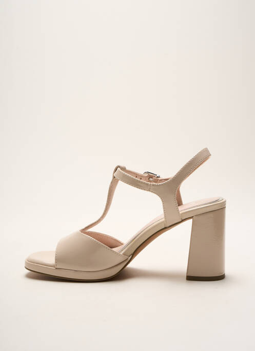 Sandales/Nu pieds beige MARCO TOZZI pour femme