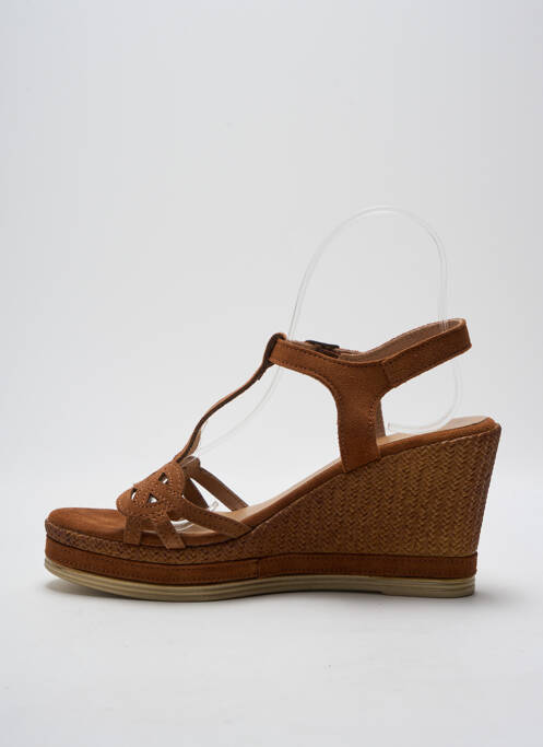 Sandales/Nu pieds marron MARCO TOZZI pour femme