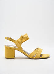 Sandales/Nu pieds jaune MARCO TOZZI pour femme seconde vue