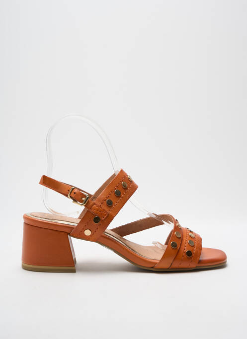 Sandales/Nu pieds orange MARCO TOZZI pour femme