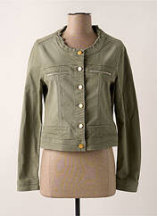 Veste casual vert SIGNE NATURE pour femme seconde vue