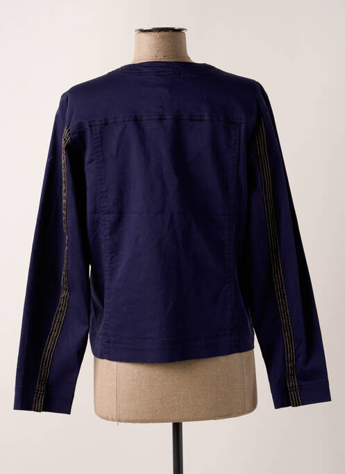 Veste casual bleu SIGNATURE pour femme