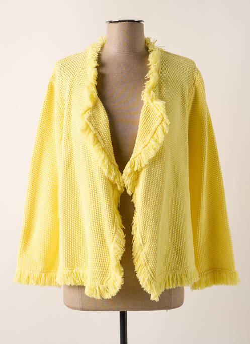 Veste casual jaune VICTORIA pour femme