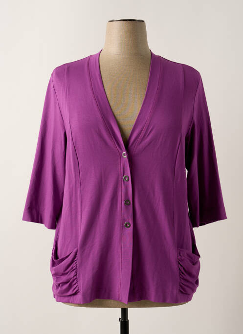 Veste casual violet VERPASS pour femme